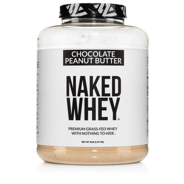 Chocolate Peanut Butter Whey Protein Powder | Naked Whey - 5LB
